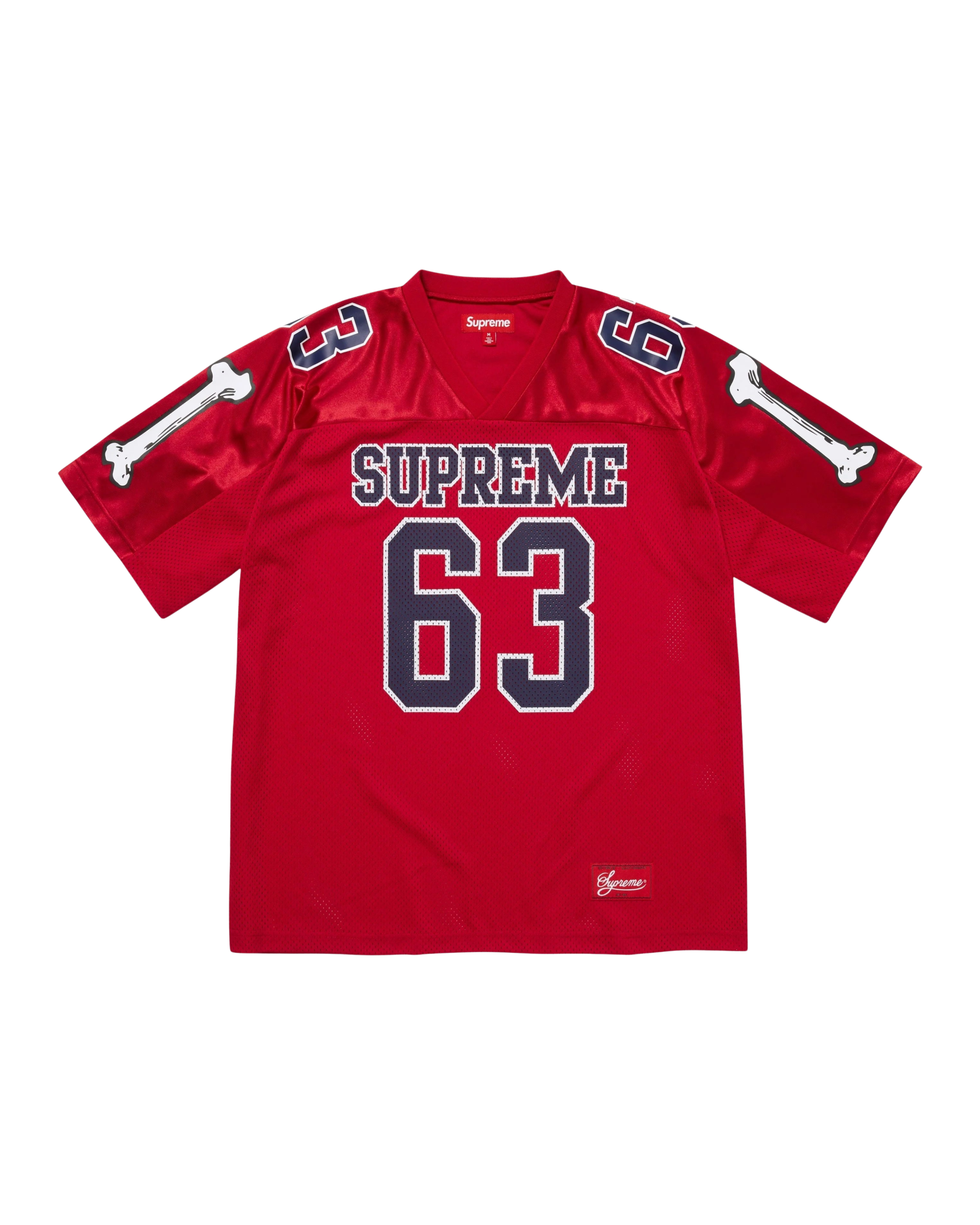 Supreme Bones Football Jersey - "Red"