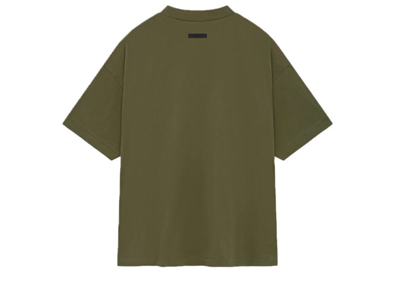 Fear of God Essentials Jersey Crewneck Tee Military image 1