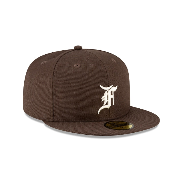 Essentials By Fear Of God Walnut 59FIFTY Fitted Hat image 0