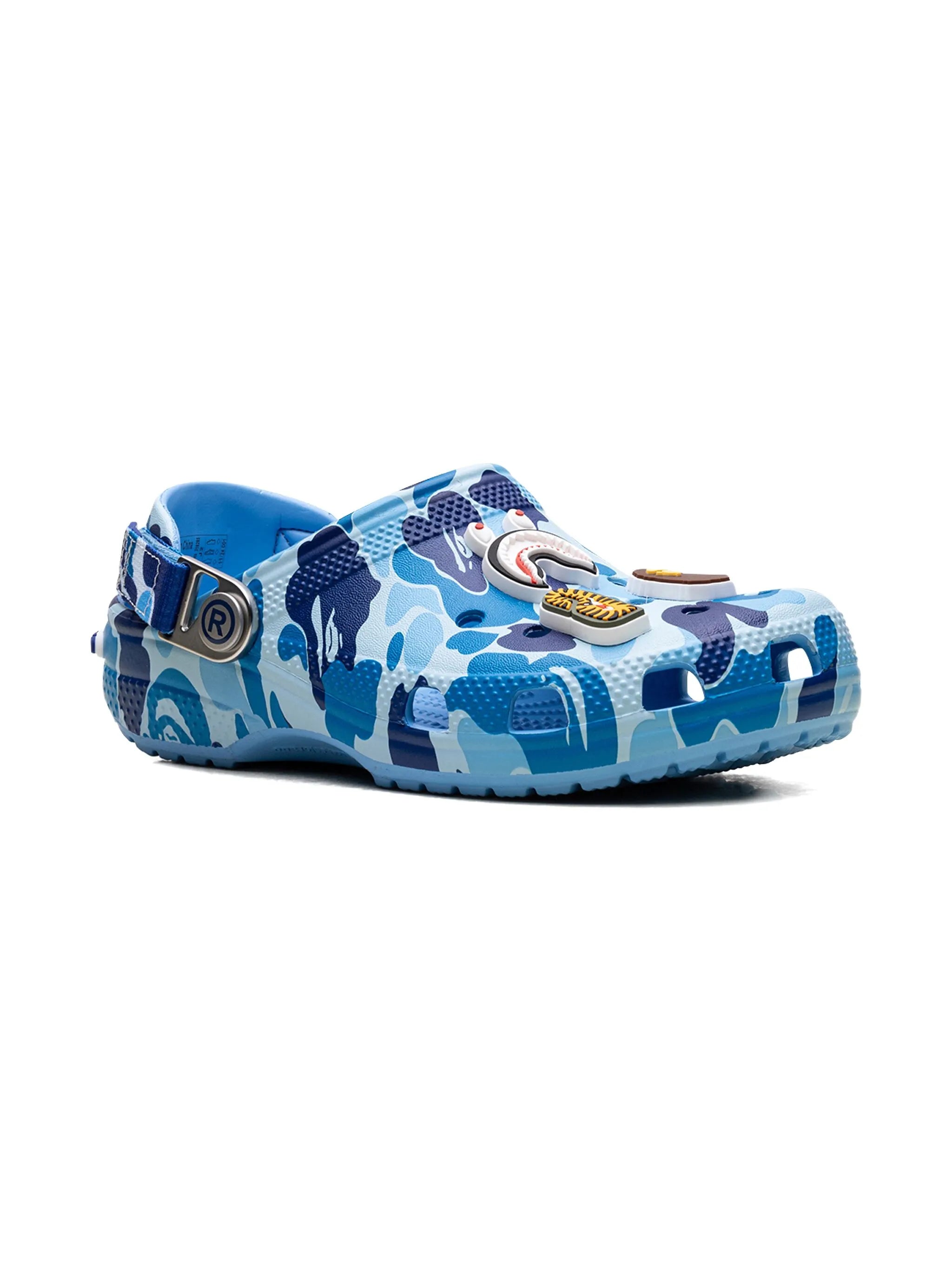 Bape A Bathing Ape x Crocs Classic - "Camo Blue"