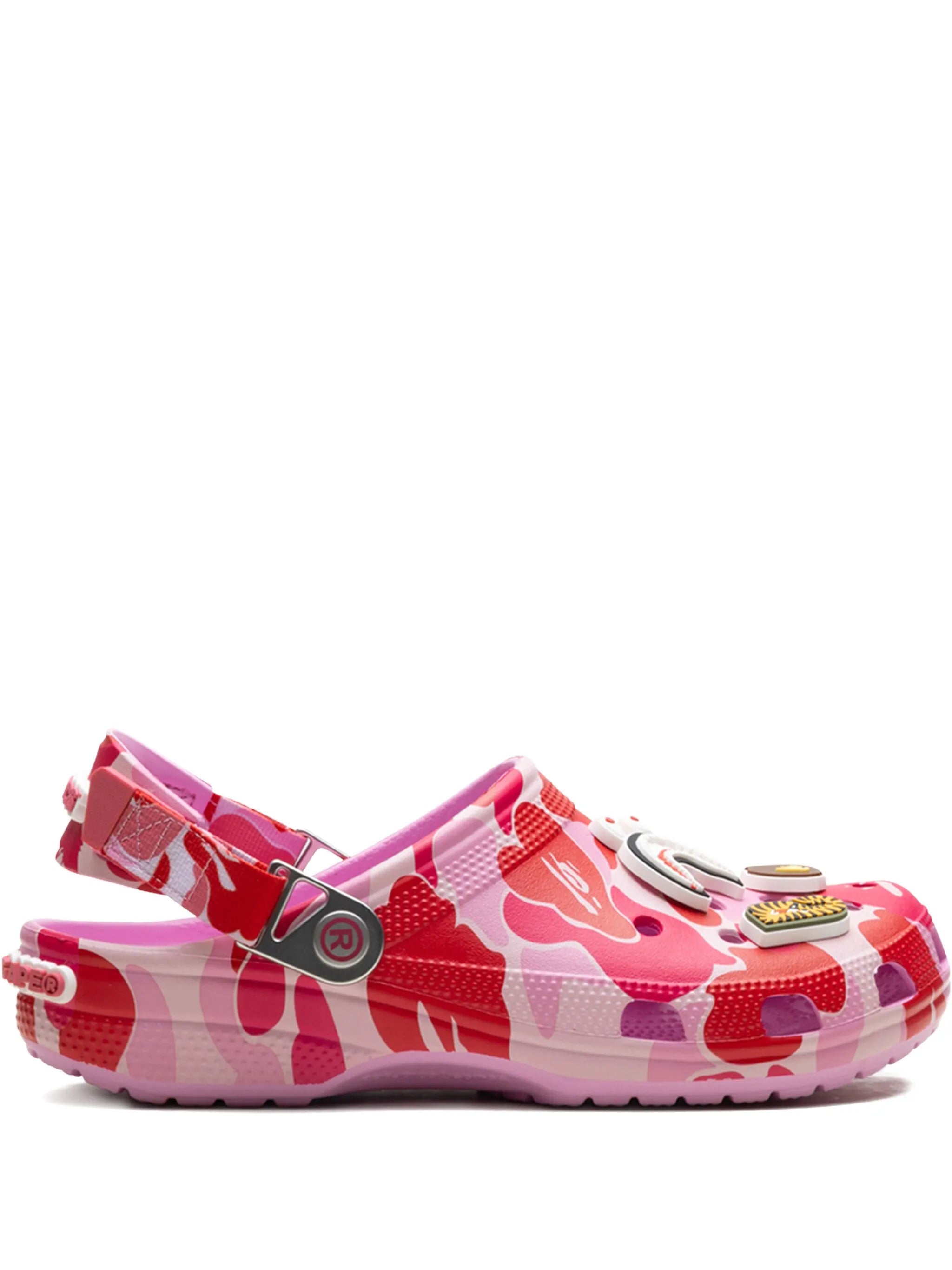 Bape A Bathing Ape x Crocs Classic - "Carnation"