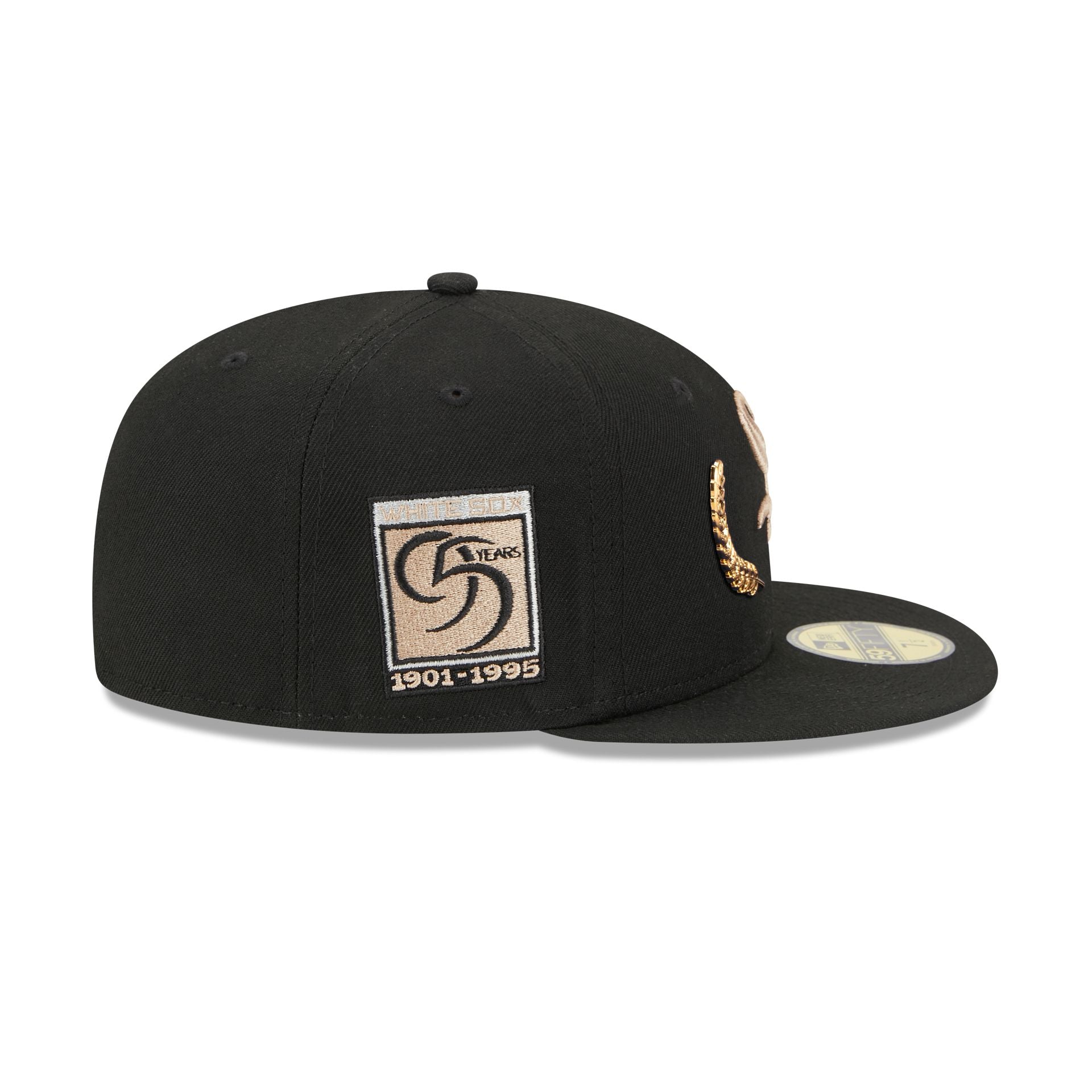 Chicago White Sox Gold Leaf 59FIFTY Fitted Hat image 3