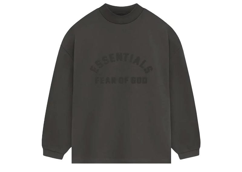 Fear of God Essentials Heavy Jersey L/S Tee Ink image 0