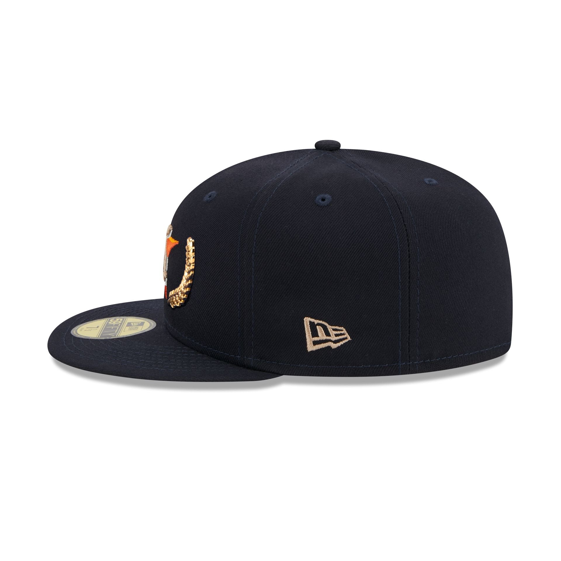Houston Astros Gold Leaf 59FIFTY Fitted Hat image 4