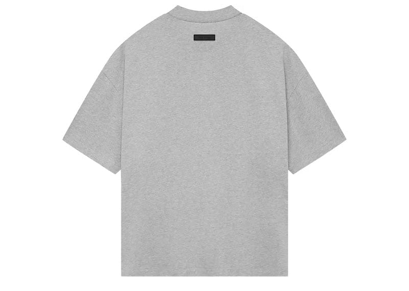 Fear of God Essentials Heavy Jersey Crewneck Tee Light Heather Grey image 1