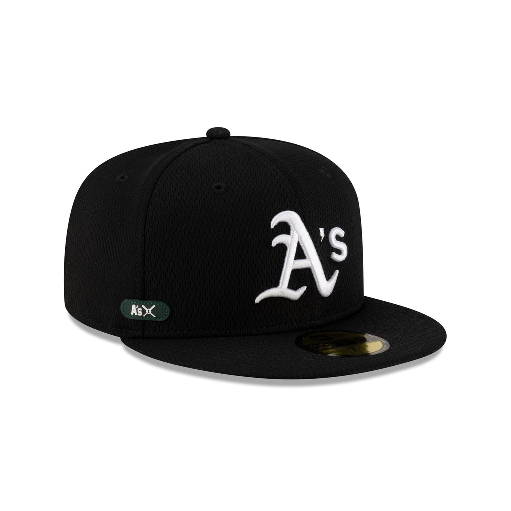 Oakland Athletics 2025 Clubhouse Black 59FIFTY Fitted Hat image 0