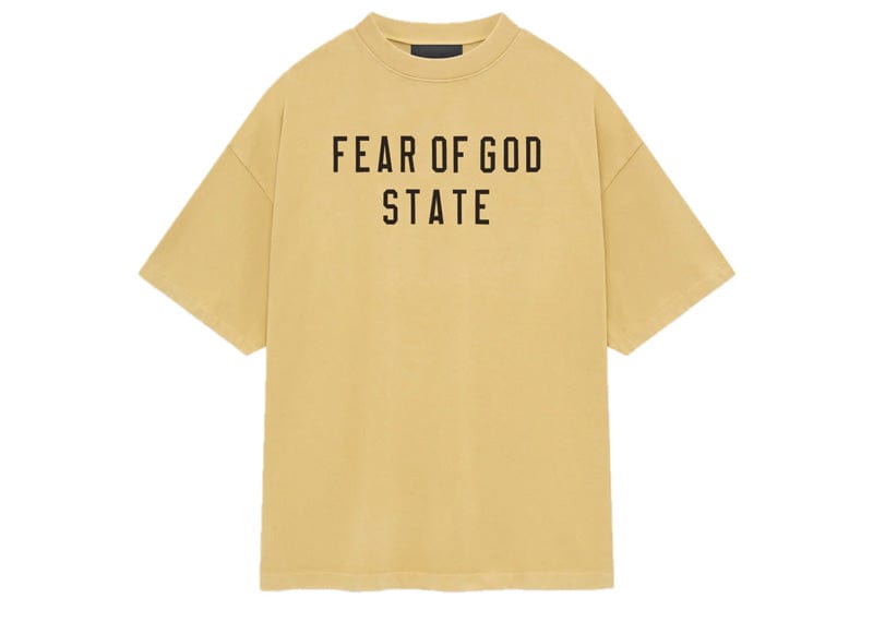 Fear of God Essentials Heavy Crewneck Tee Amber image 0