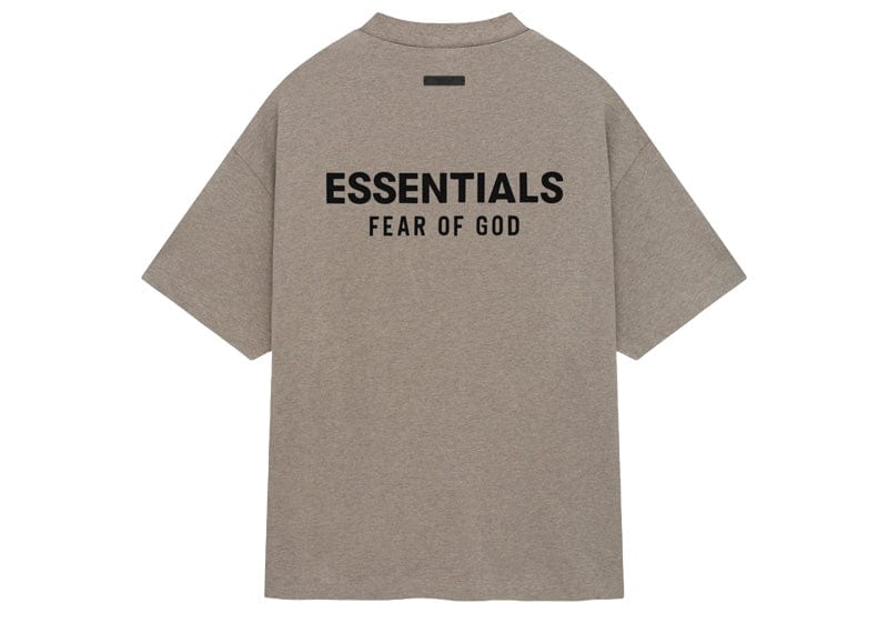 Fear of God Essentials Jersey Crewneck T-Shirt Heather Gray image 1