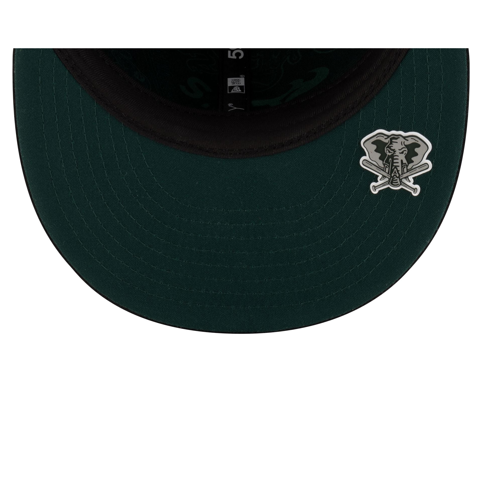 Oakland Athletics 2025 Clubhouse Black 59FIFTY Fitted Hat image 6