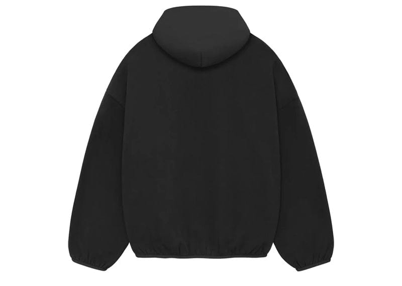 Fear of God Essentials Core Collection Nylon Fleece Hoodie Black/Black image 1