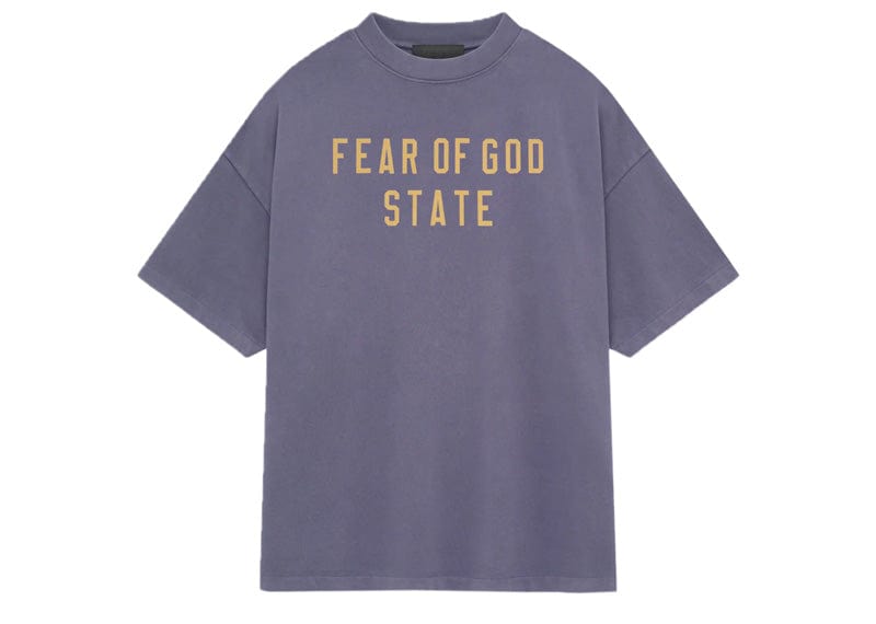 Fear of God Essentials Heavy Crewneck Tee Lavender image 0