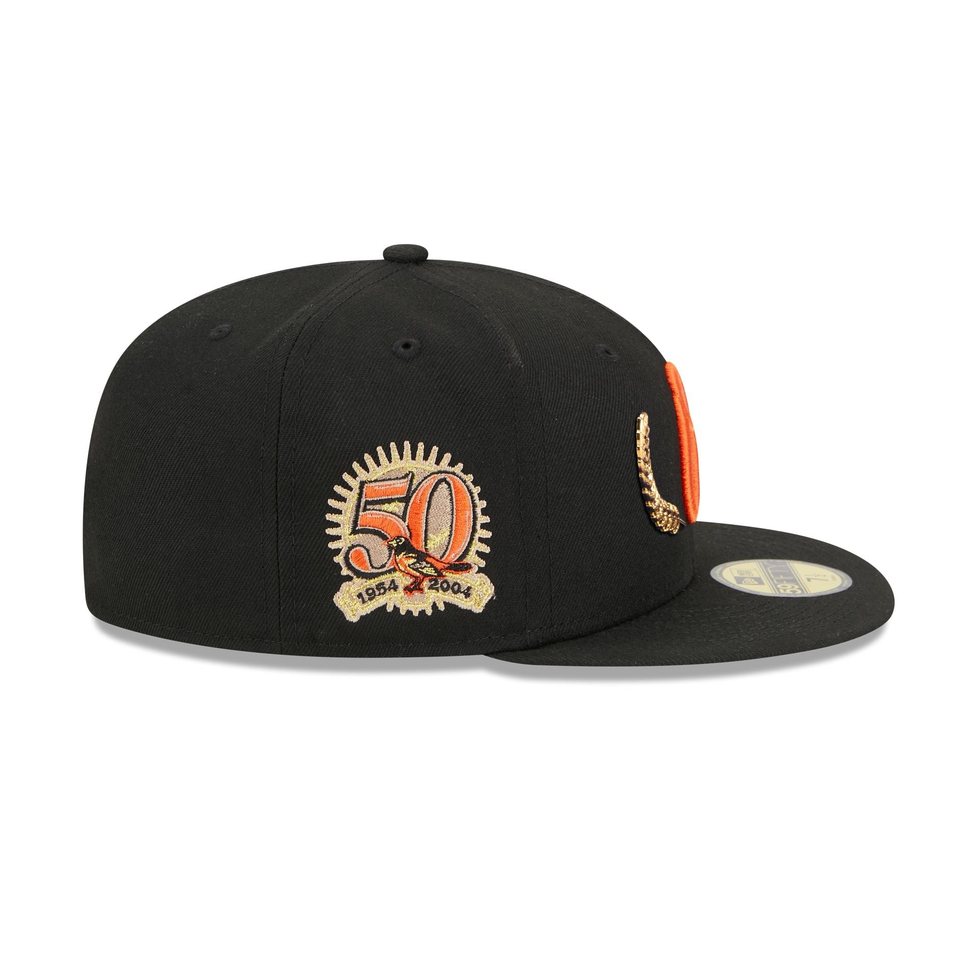 Baltimore Orioles Gold Leaf 59FIFTY Fitted Hat image 3