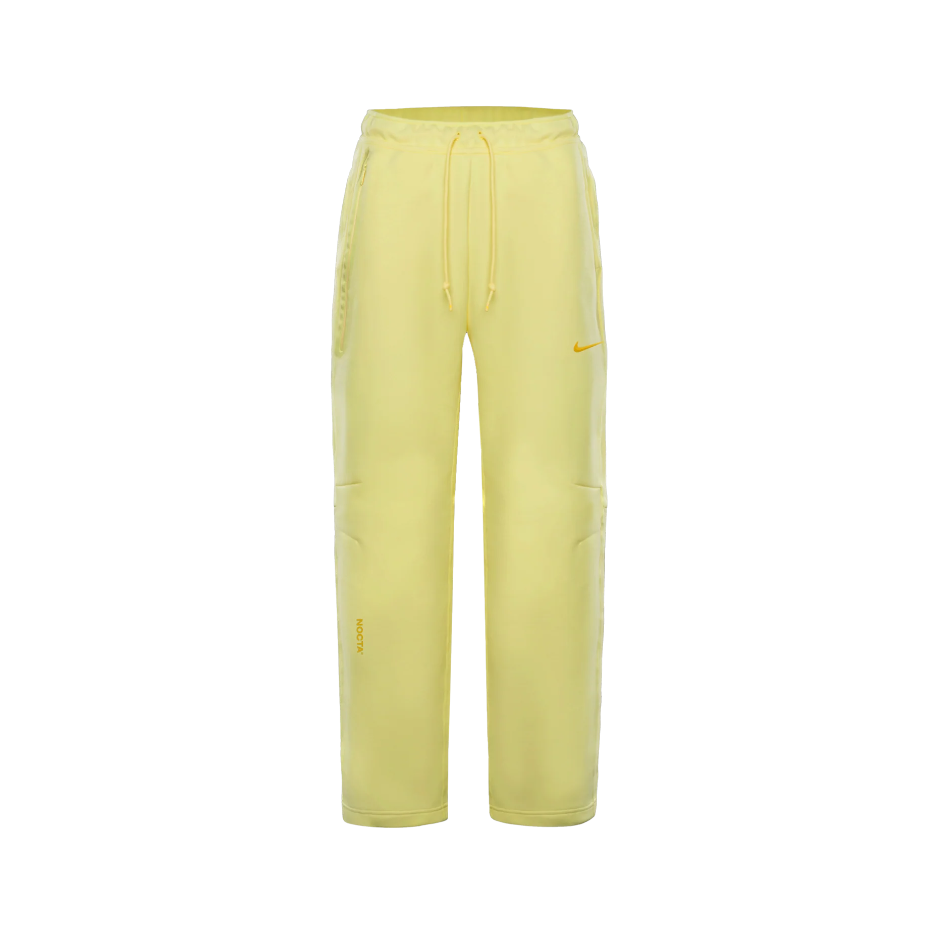 Nike x NOCTA Tech Fleece Open Hem Pant Citron Tint image 0