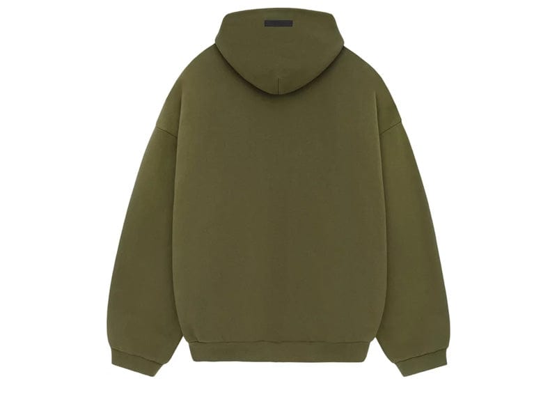 Fear of God Essentials Fleece Hoodie Military image 1