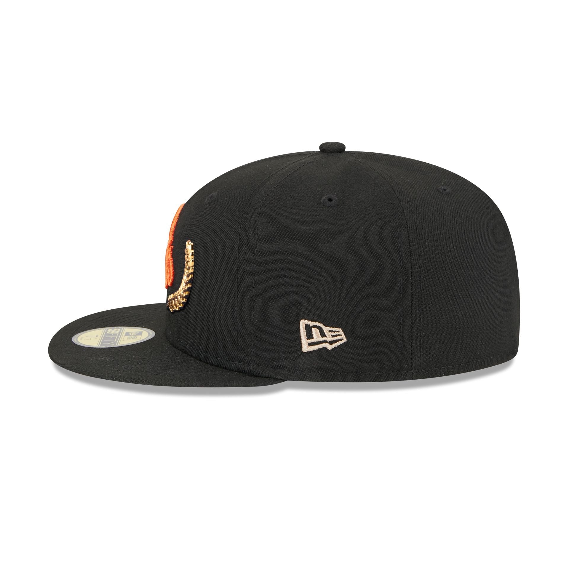 Baltimore Orioles Gold Leaf 59FIFTY Fitted Hat image 4