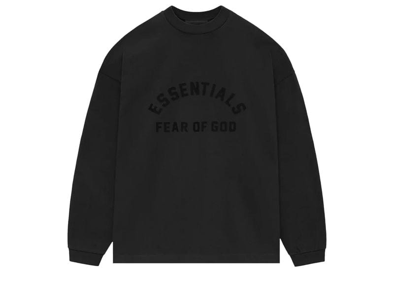 Fear of God Essentials Core Collection Heavy L/S Tee Black image 0