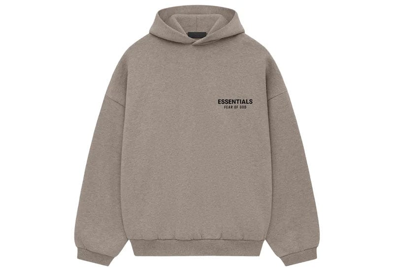 Fear of God Essentials Fleece Hoodie (FW24) Heather Gray image 0