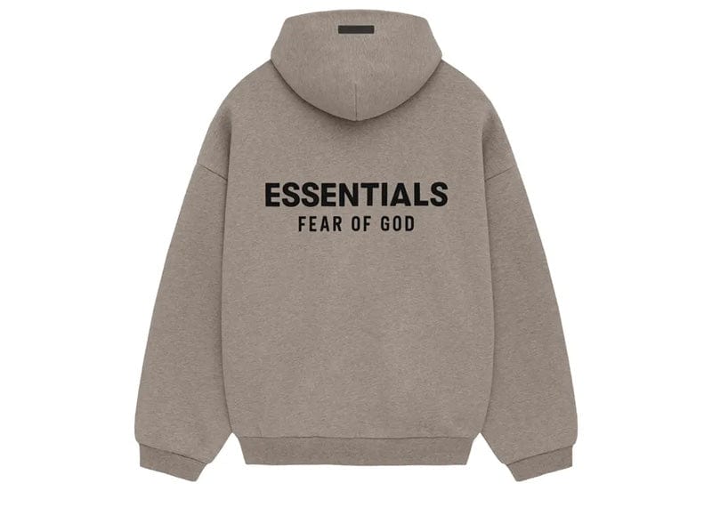 Fear of God Essentials Fleece Hoodie (FW24) Heather Gray image 1