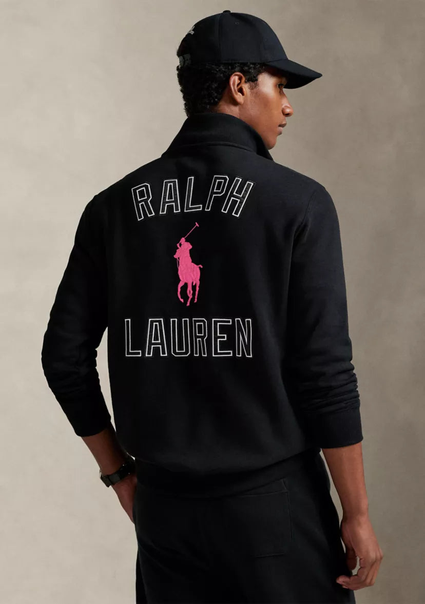 Polo Ralph Lauren Quarter Zip - "Pink Pony"
