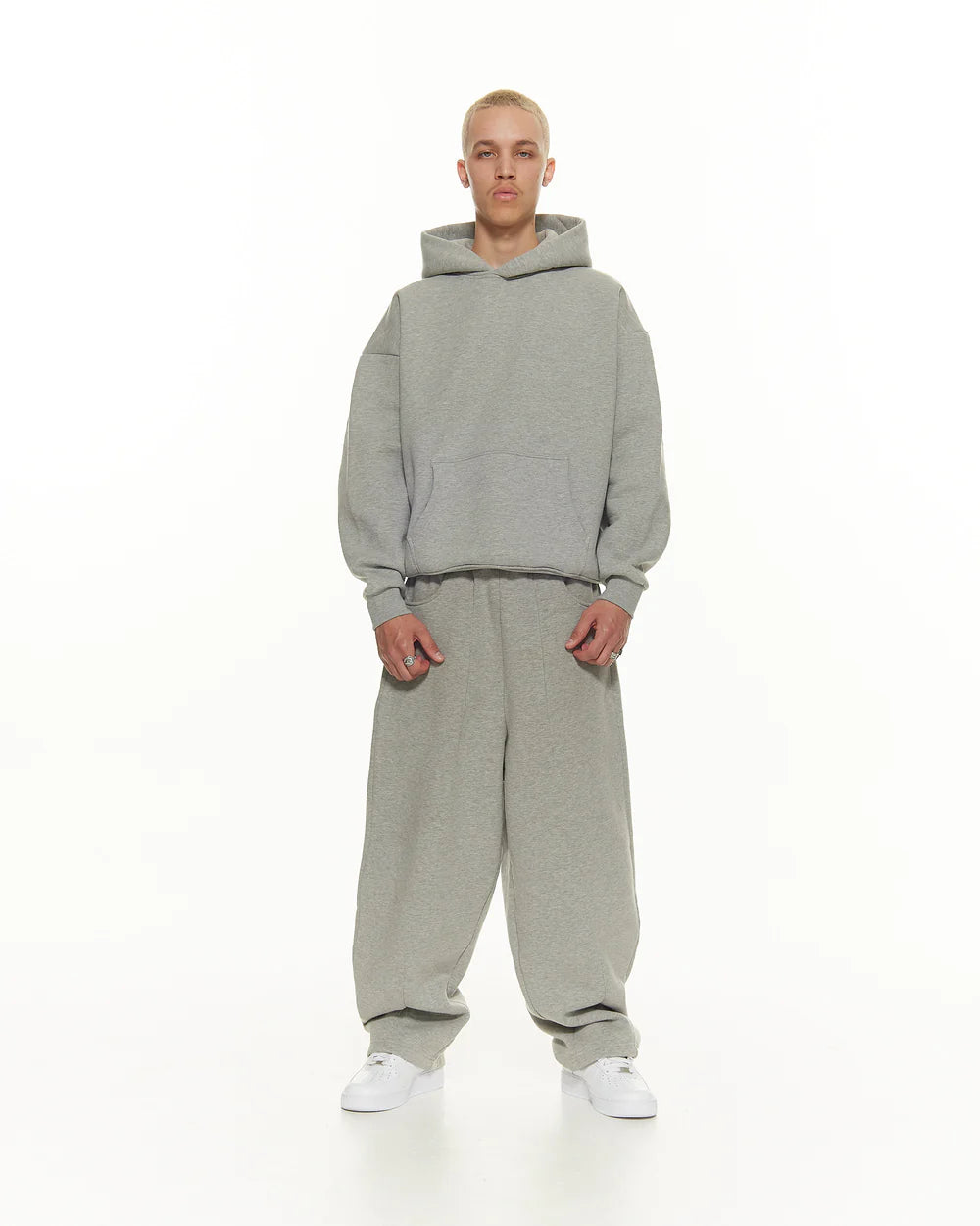 Sweats Collective Cozy Straight Leg Sweatpants - "Grey"