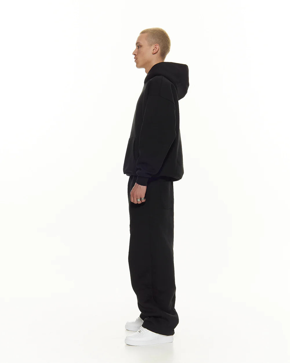 Sweats Collective Cozy Hoodie - "Black"
