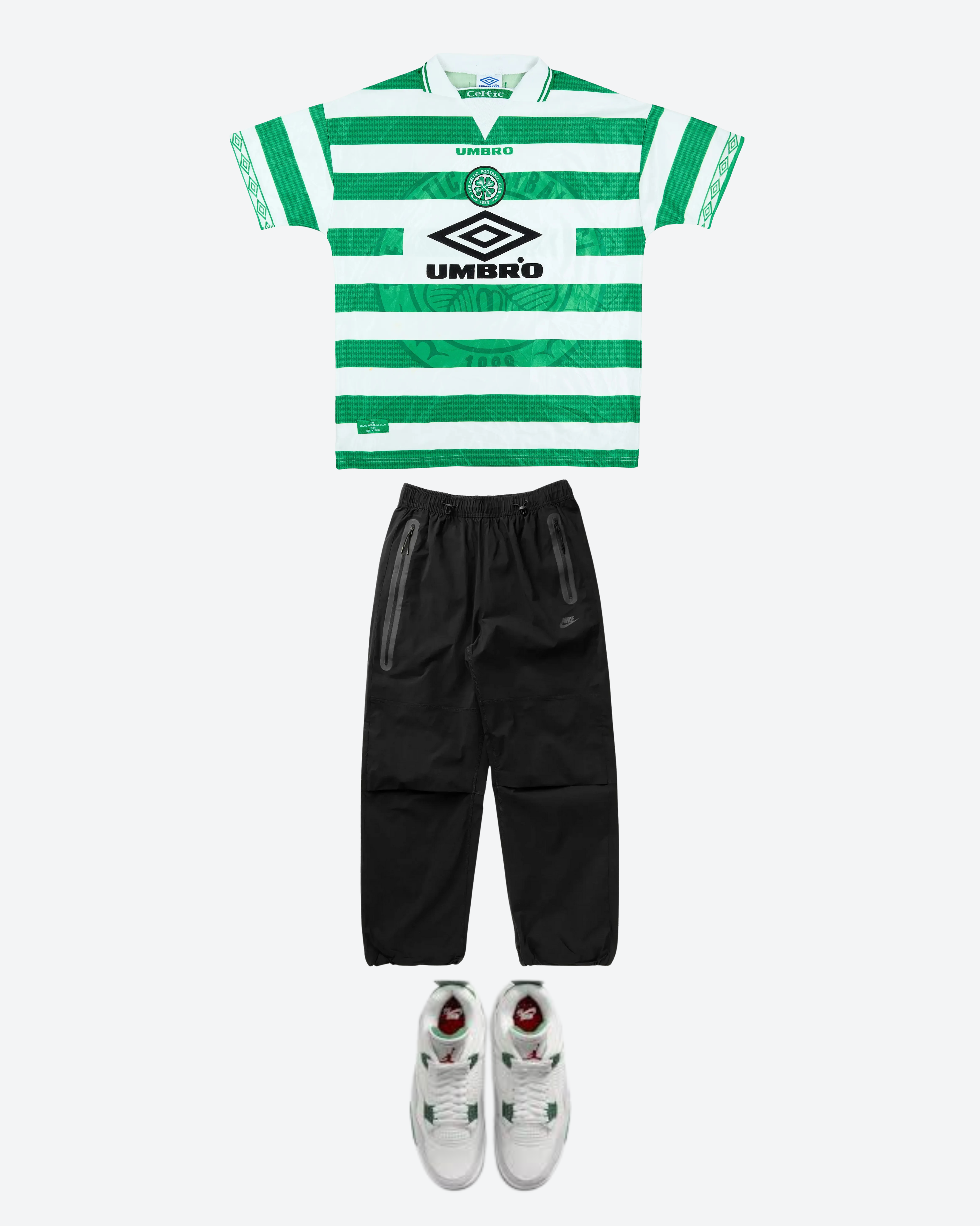 Celtic FC 1998/99 Home Retro Football Shirt
