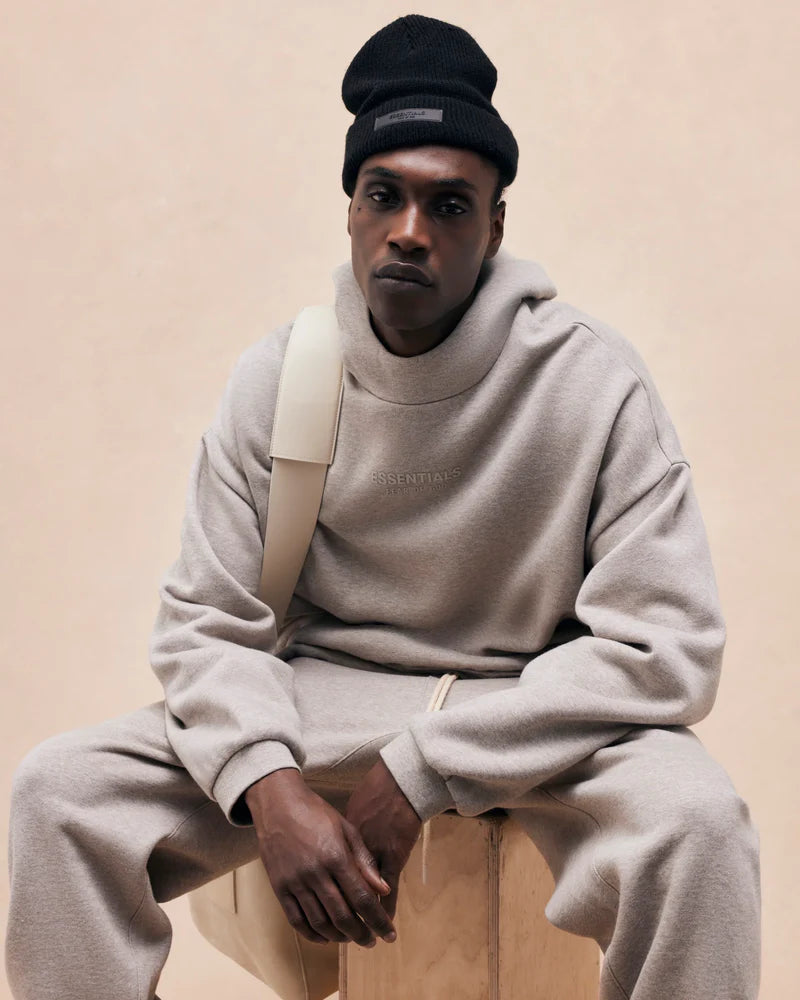 Fear of God Essentials Hoodie - "Core Heather"