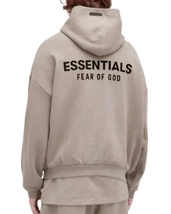 Fear of God Essentials Fleece Hoodie - "Heather Gray"