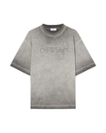 Off-White Laundry Skate Logo Tee - "Degrade Black"