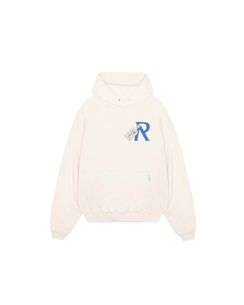 Represent Luggage Tag Hoodie - "Antique White"