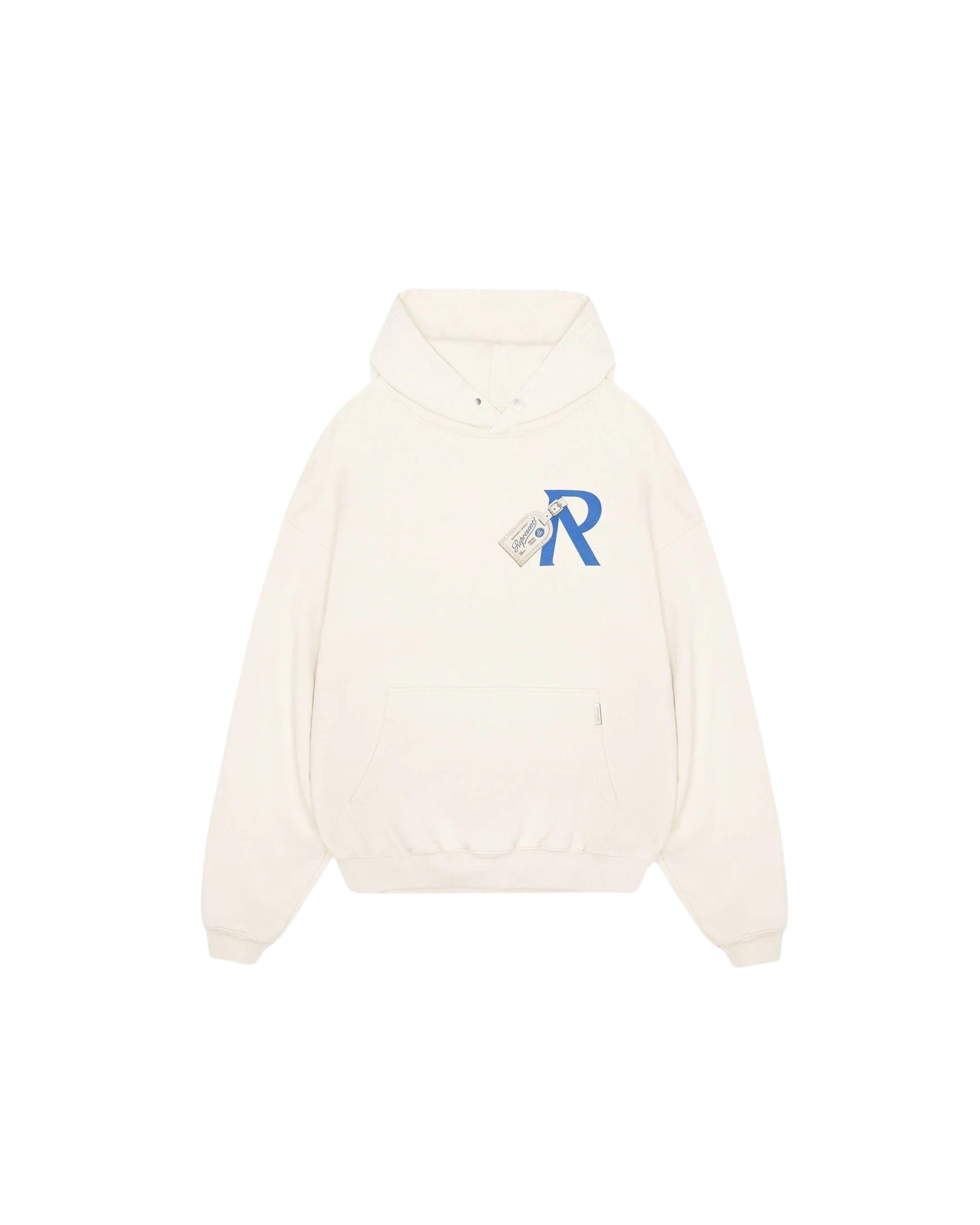 Represent Luggage Tag Hoodie - "Antique White"