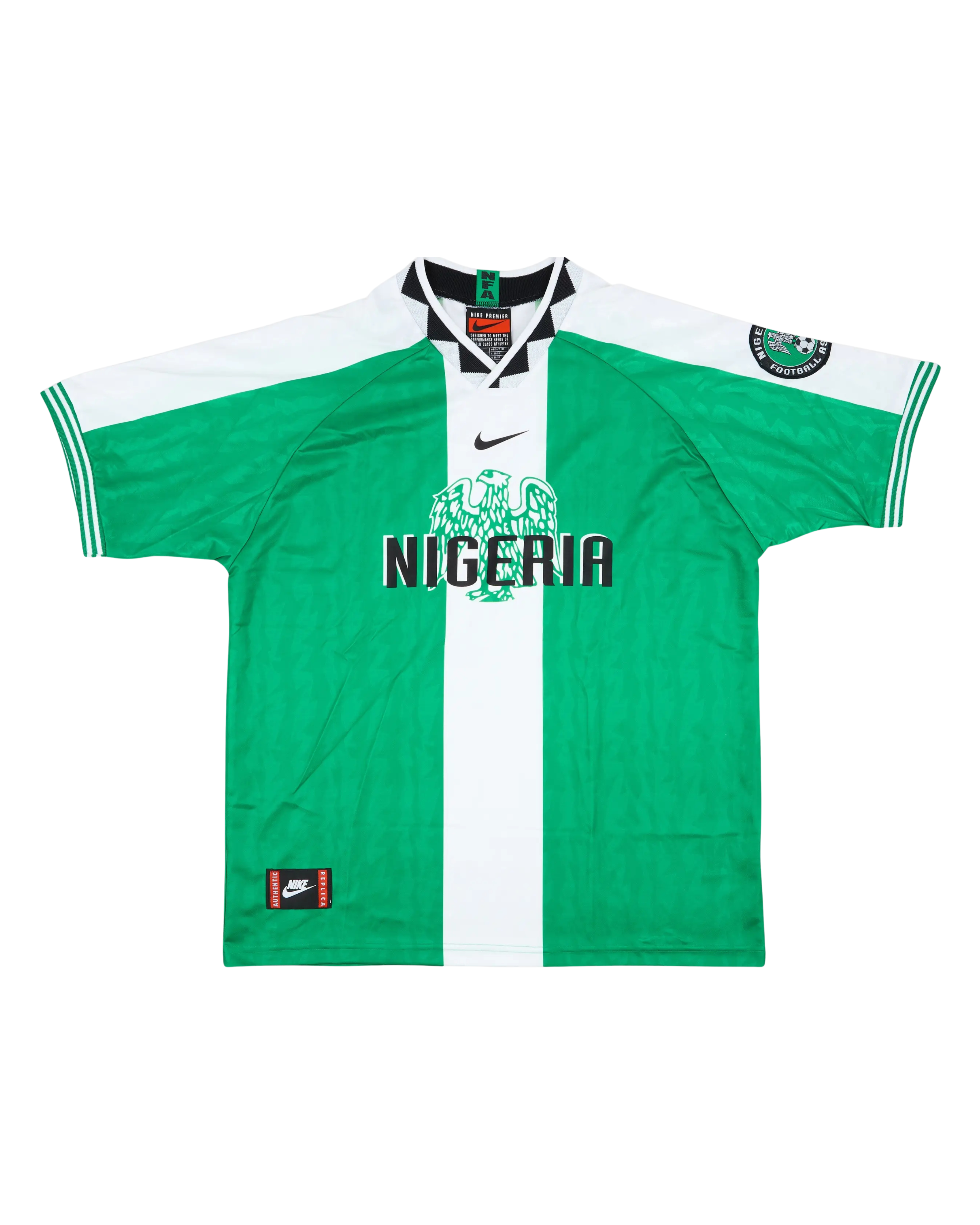 Nigeria 1996 Home Retro Football Shirt