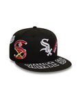 New Era Chicago White Sox MLB All Over 59FIFTY Fitted Cap - "Black"