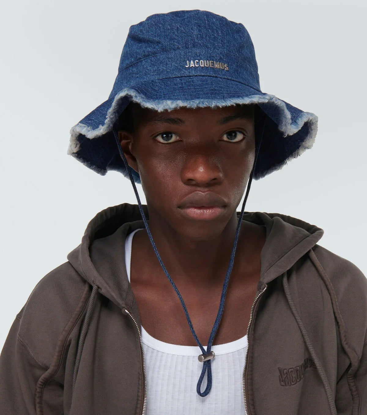 Jacquemus Le Bob Artichaut Bucket Hat - "Denim"