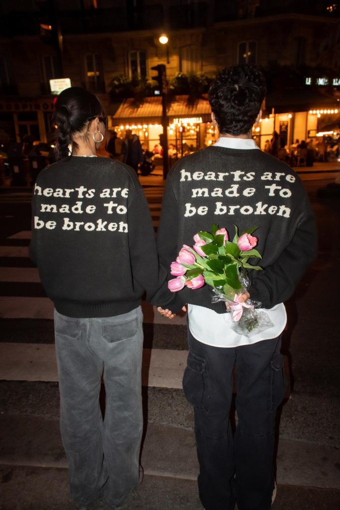Broken Planet "Hearts Are Made To Be Broken" Knit Sweater