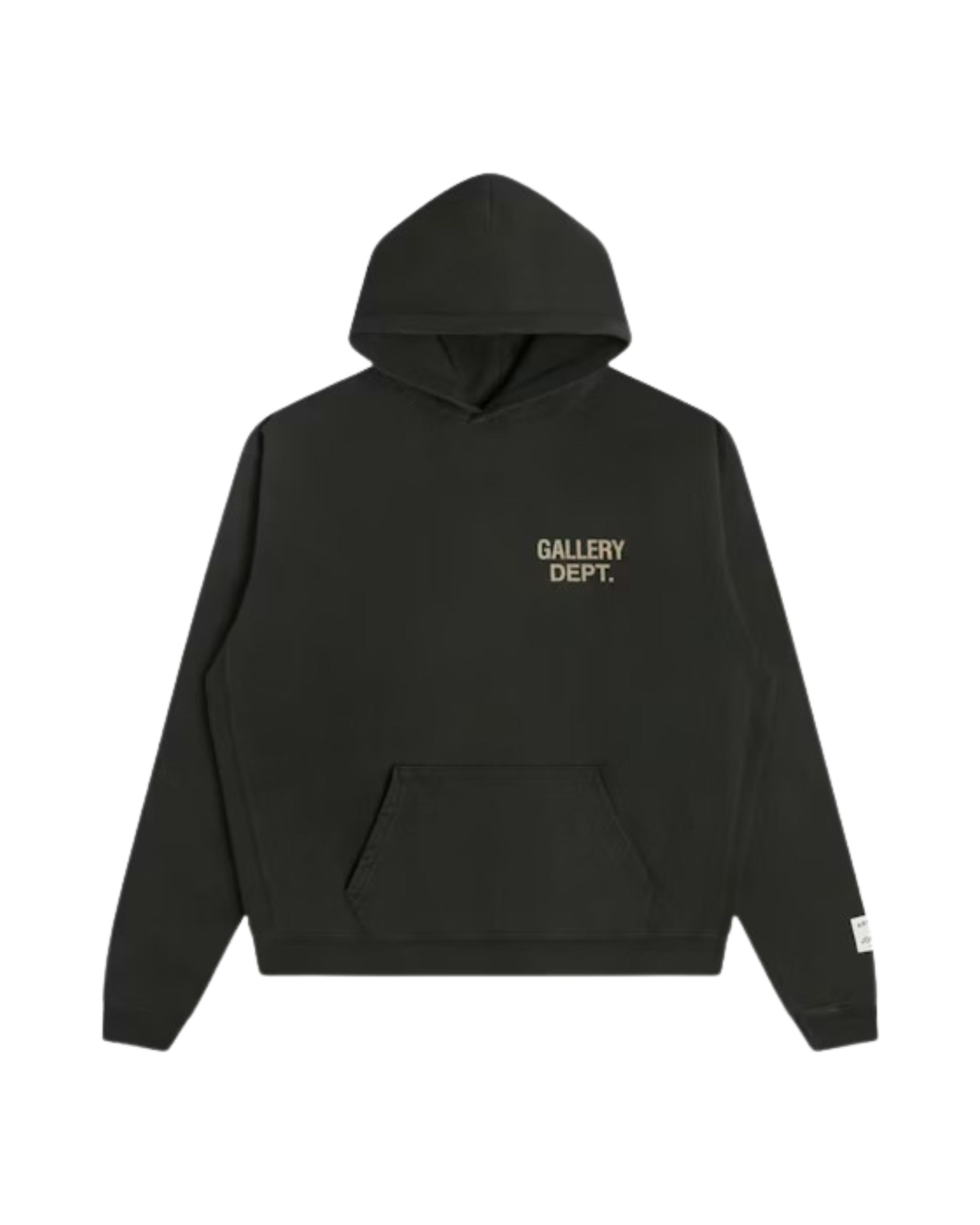 Gallery Dept. 90's Logo Hoodie - "Vintage Black"