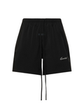 Fear Of God Essentials Sporty Nylon Soccer Shorts - "Jet Black"