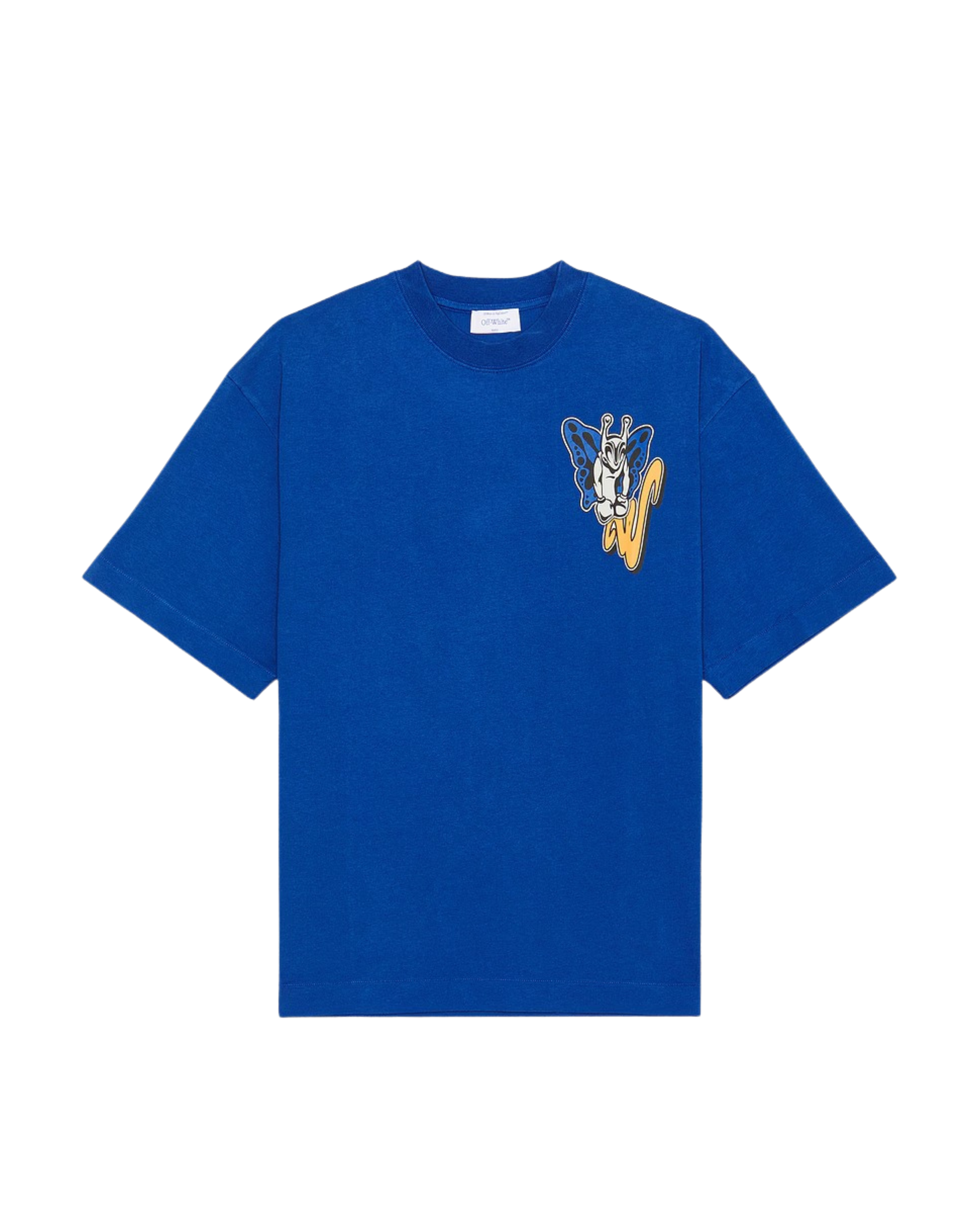 Off-White Gang Skate T-Shirt - "True Blue"