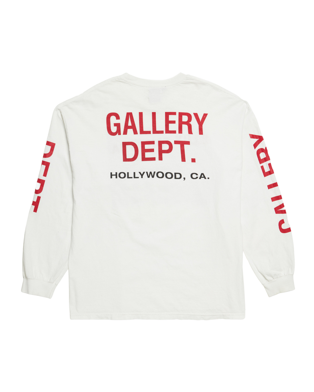 Gallery Dept. Earth Crisis Longsleeve T-shirt - "White"