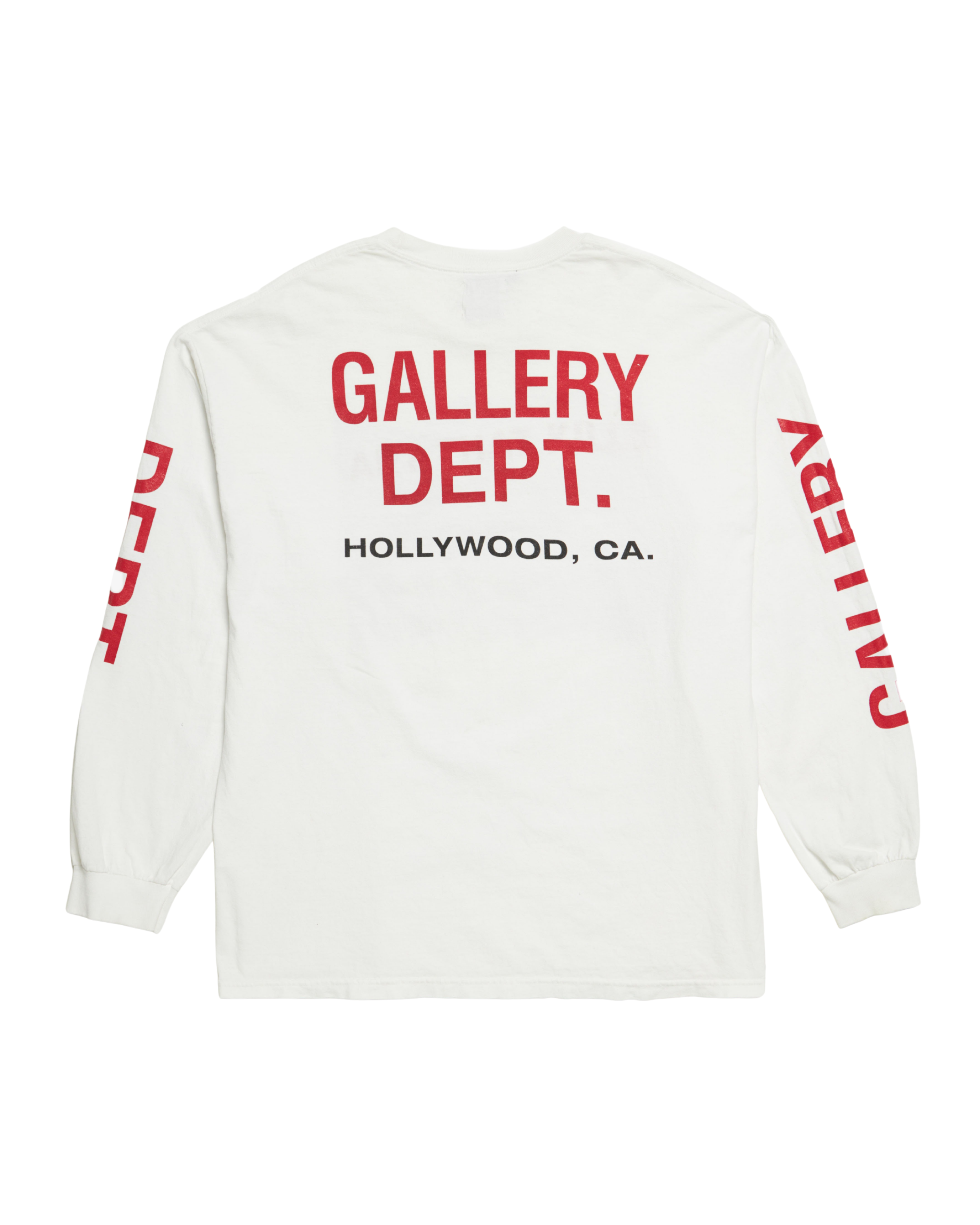 Gallery Dept. Earth Crisis Longsleeve T-shirt - "White"