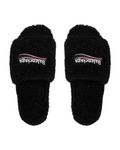 Balenciaga Furry Slide Sandal - "Black"