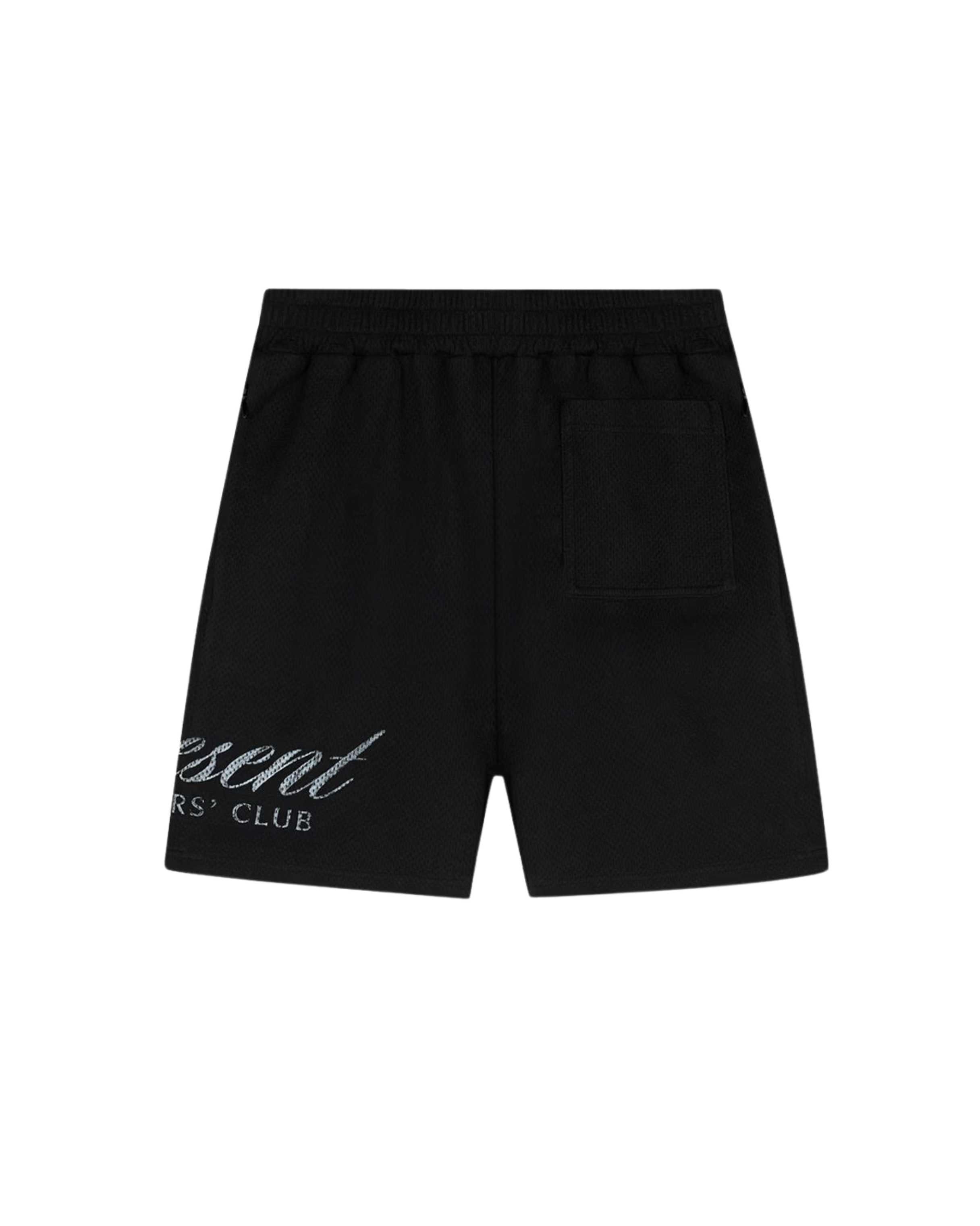 Represent Owners Club Script Mesh Shorts - "Black"
