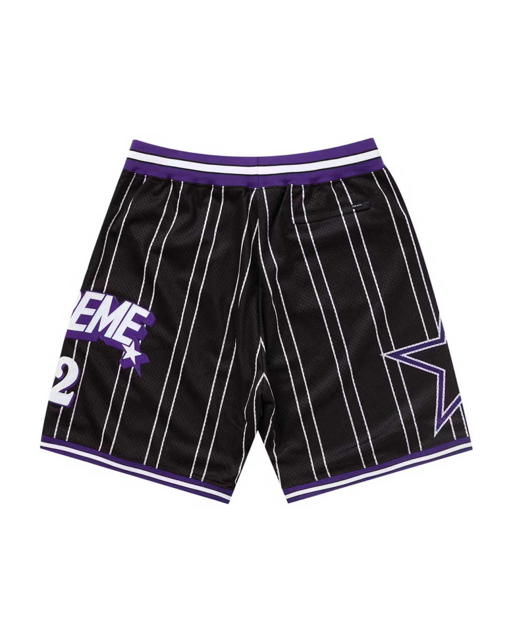 Supreme Star Basketball Short - "Black"
