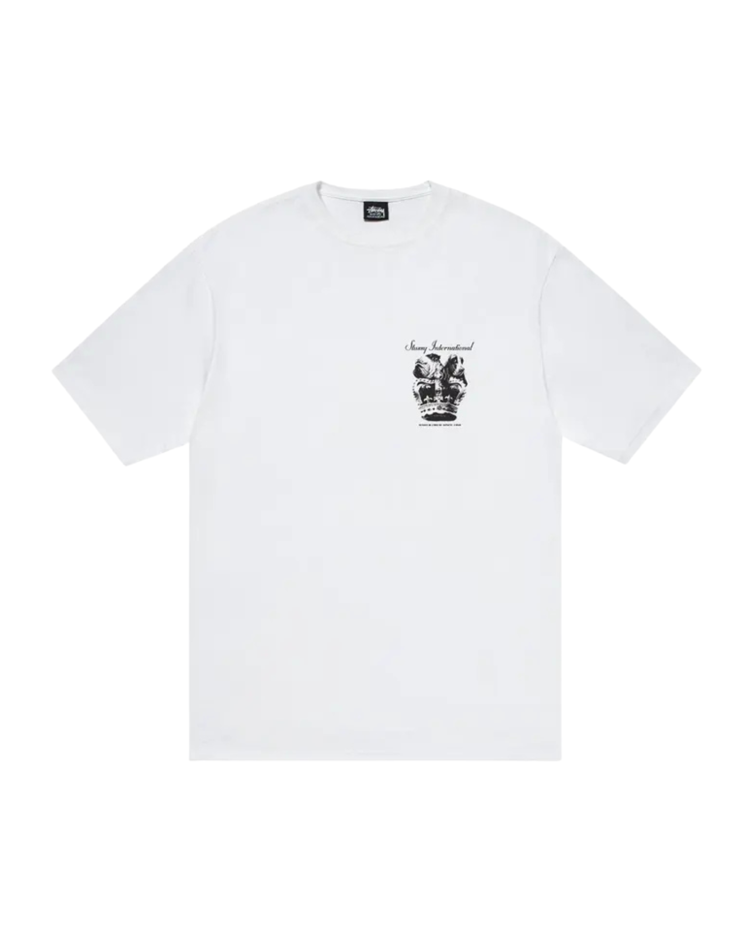 Stussy Dog Crown Tee - "White"
