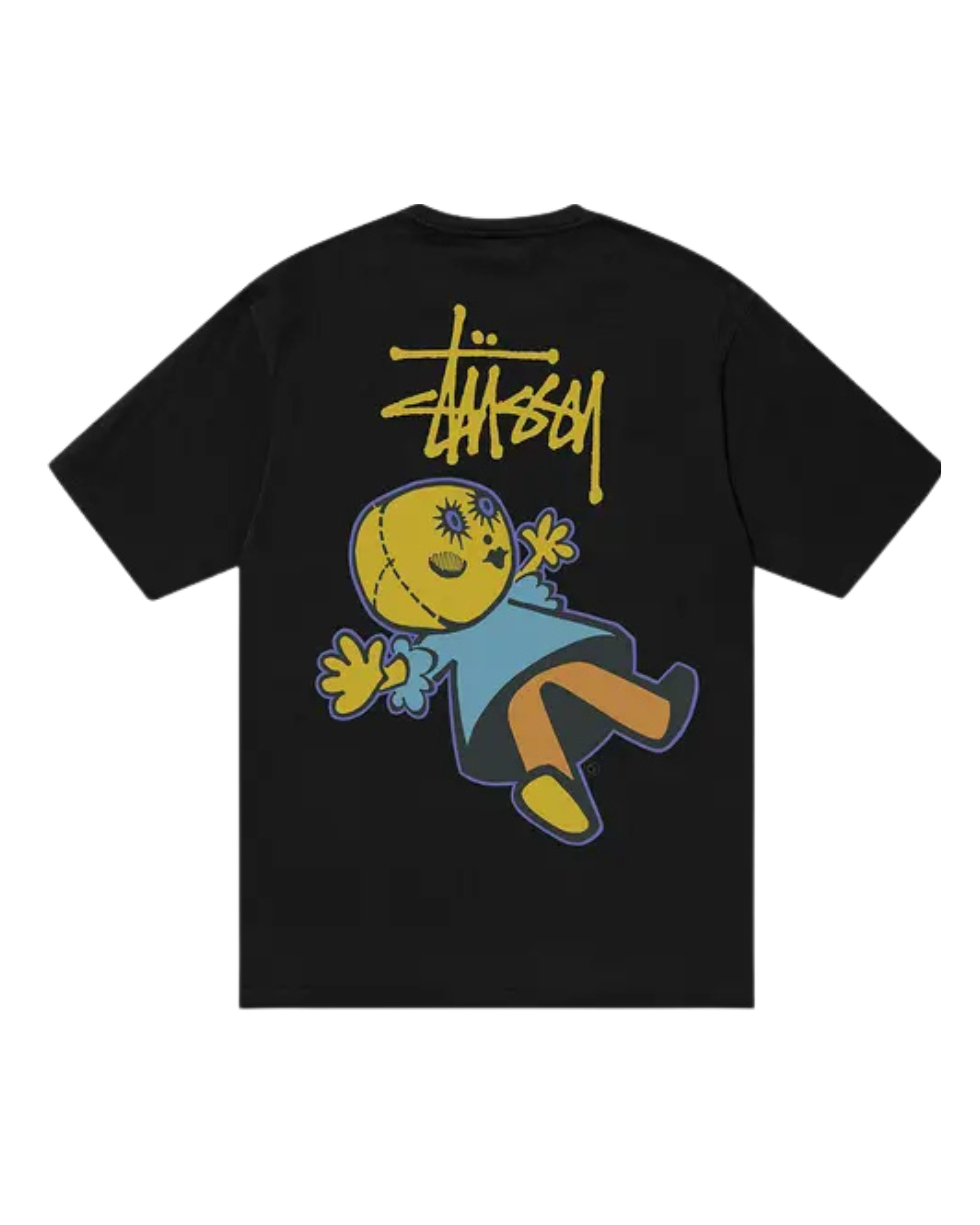 Stussy Dollie Pigment Dyed Tee - "Black"