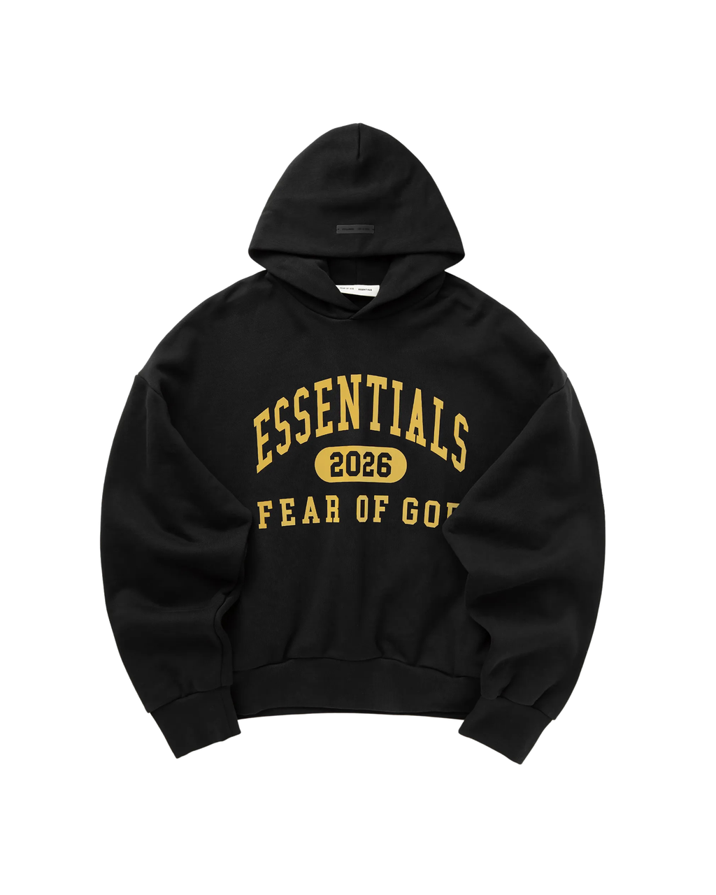 Fear of God Essentials Classic Hoodie - "Vintage Black"