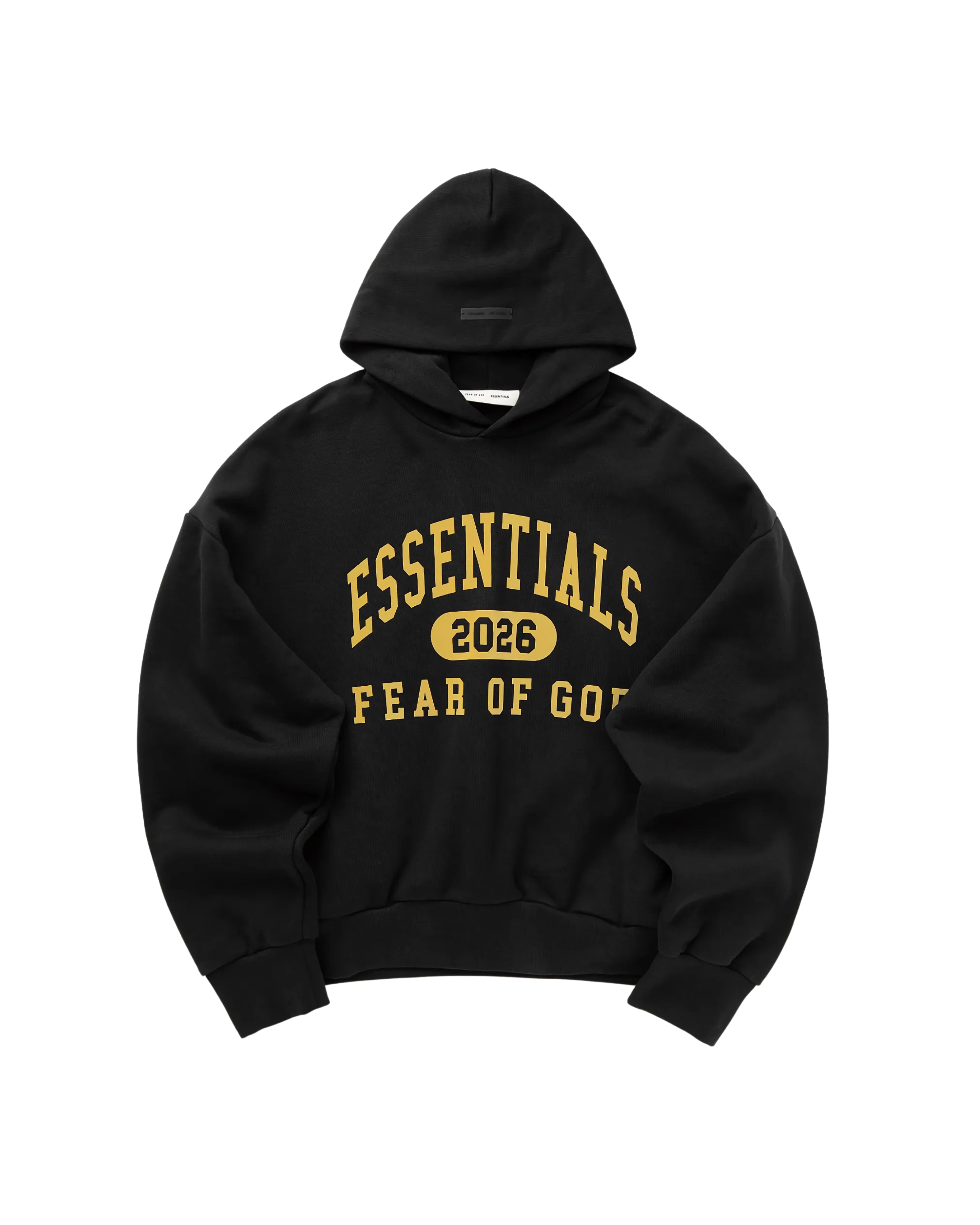 Fear of God Essentials Classic Hoodie - "Vintage Black"