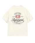 Represent Grand Vintage Hand Drawn T-Shirt - "Aged White"