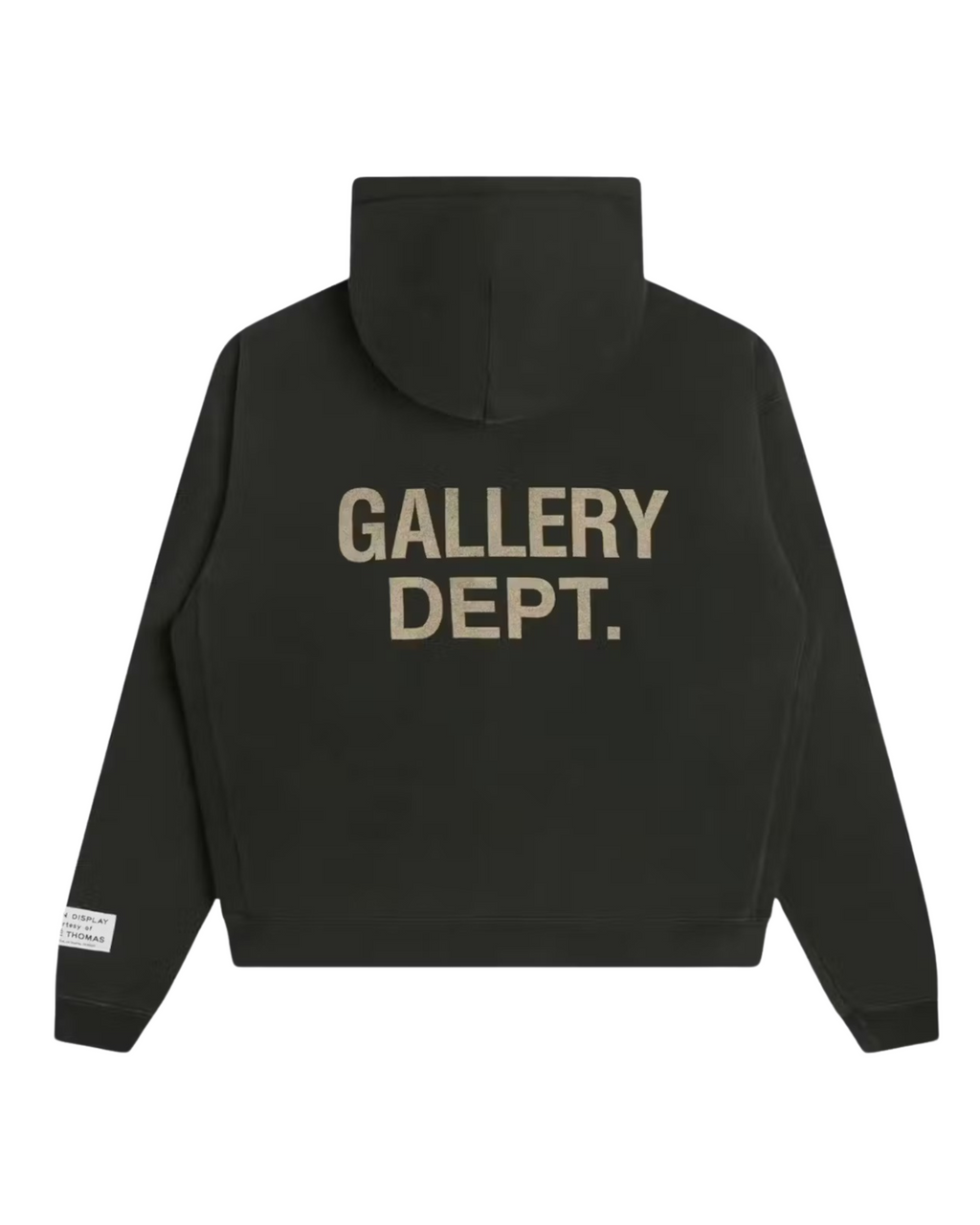 Gallery Dept. 90's Logo Hoodie - "Vintage Black"