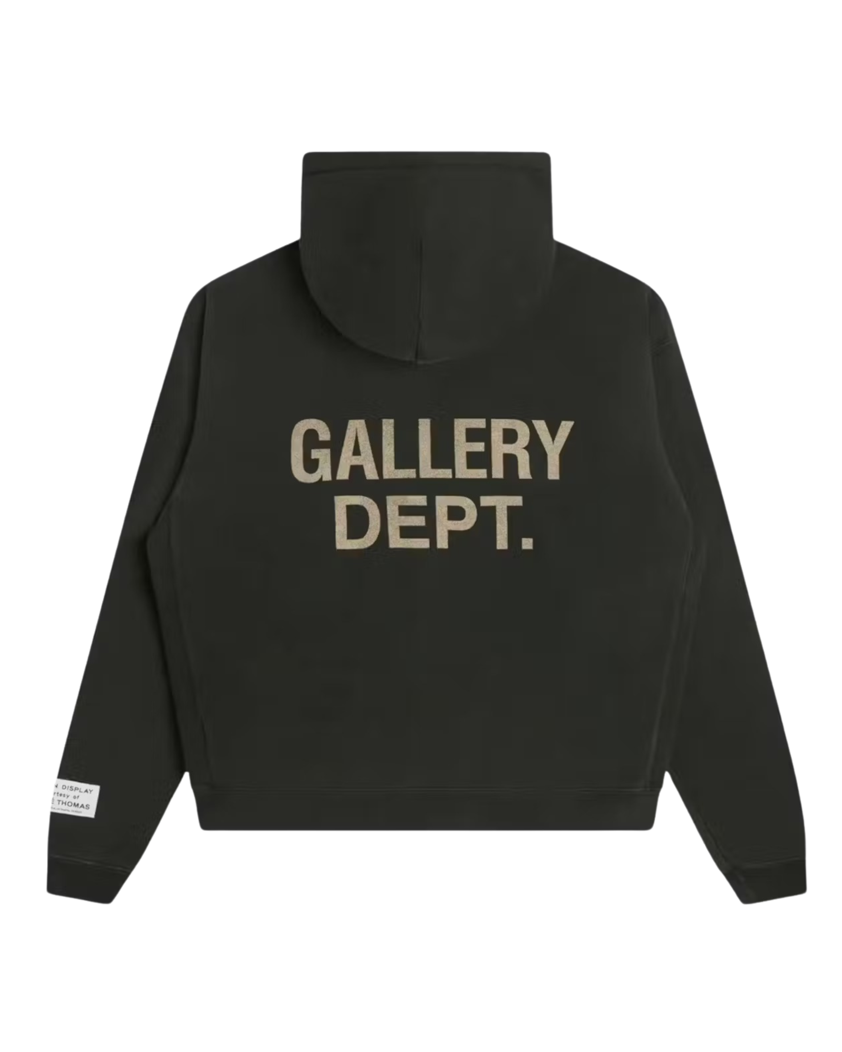 Gallery Dept. 90's Logo Hoodie - "Vintage Black"